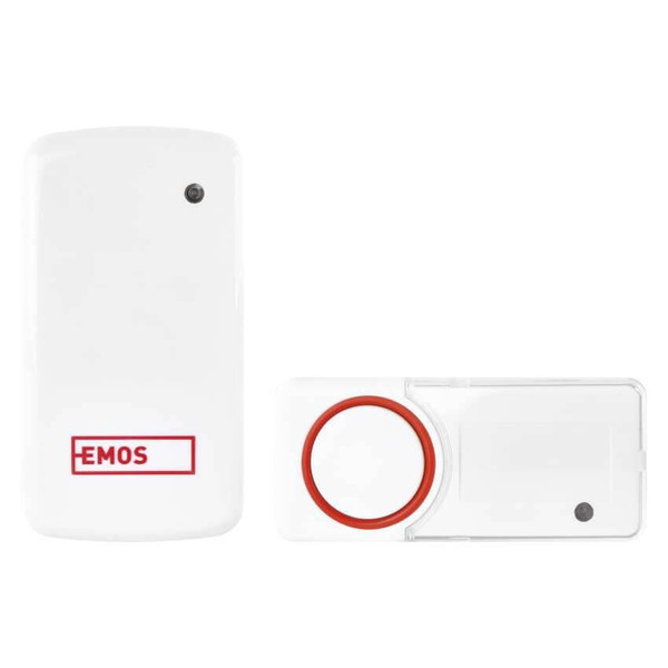 Emos Funkklingel batterielose Taste 150m bis 8 Tasten P5750