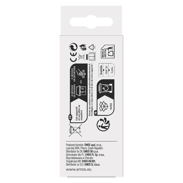 Emos Klingeltaster batterielos kompatibel mit P5750 IP55 150m P5750T