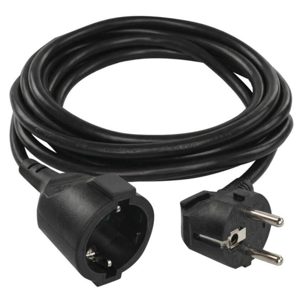 Emos Anschlussleitung 1,5m Schwarz PVC PC0121R