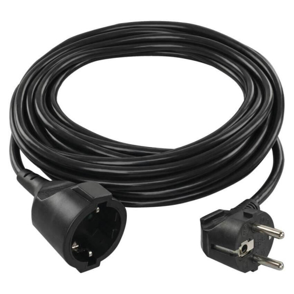 Emos Anschlussleitung 5m Schwarz PVC PC0125R