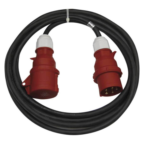 Emos Verlängerungskabel Außen CEE 5x16A 20m IP44 Gummi PM0904