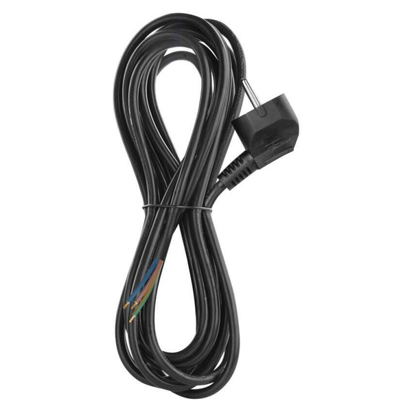 Emos Anschlussleitung PVC 3x1,0mm² 5m Schwarz S18315