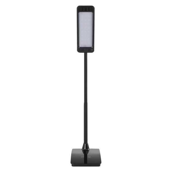 Emos LED Schreibtischleuchte 6W CCT warm-/neutral-/tageslichtweiss 3000K/4500K/6800K Schwarz 17x10,5cm Z7599B