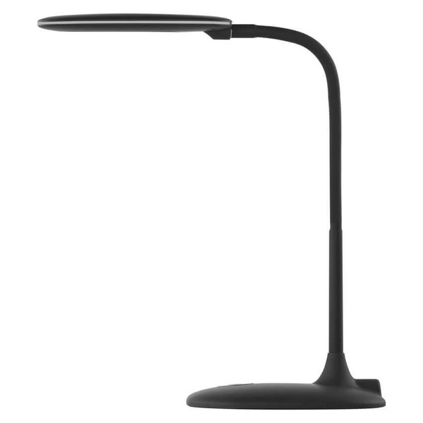 Emos LED Schreibtischleuchte 6,5W neutralweiss 4000K Schwarz 16x55cm Z7602B