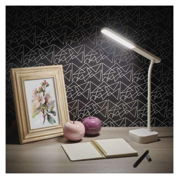 Emos LED Schreibtischleuchte 2W neutralweiss 5000K Akku Weiß Z7626