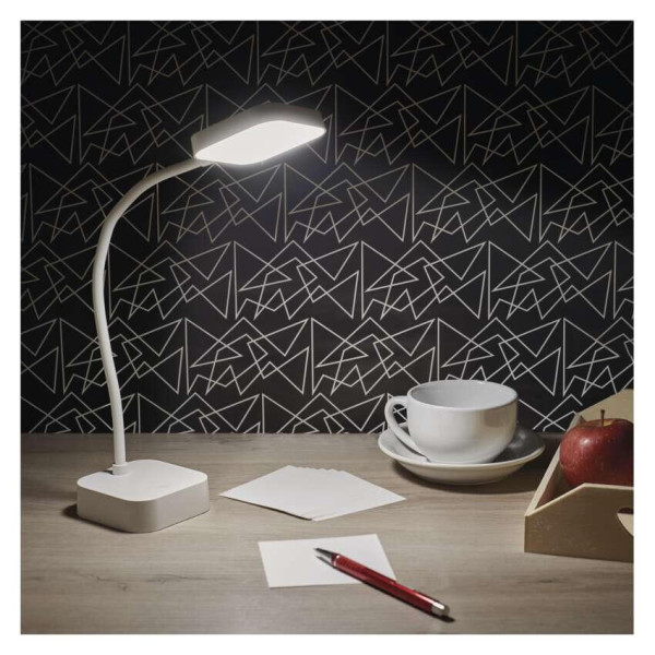Emos LED Schreibtischleuchte 2W neutralweiss 5000K Akku Weiß Z7627
