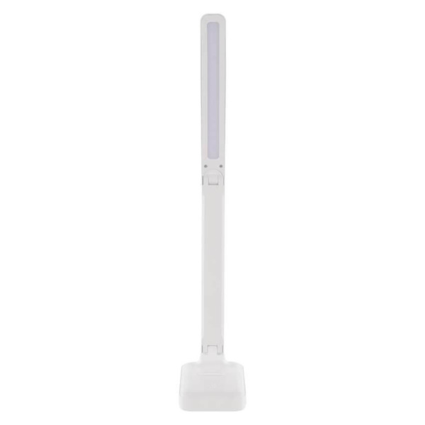 Emos LED Schreibtischleuchte 6W CCT warm-/tageslichtweiss 3000K/6500K Akku Weiß 25x24cm Z7631
