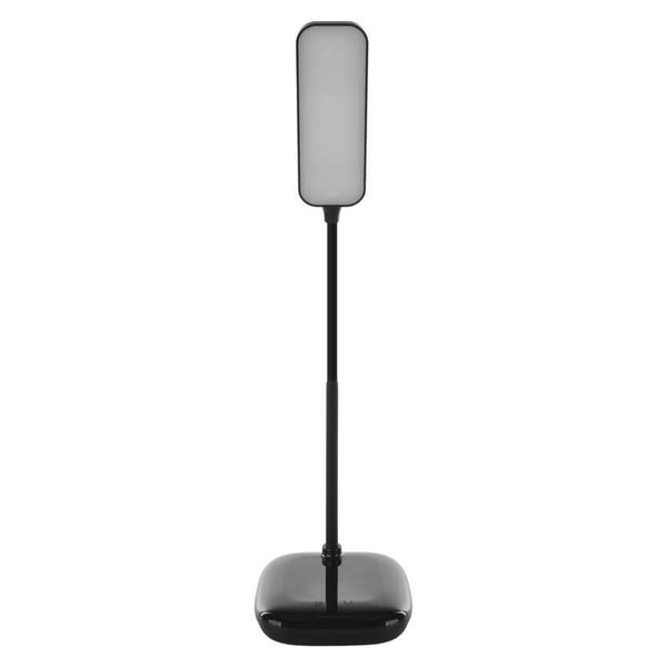 Emos LED Schreibtischleuchte 12W CCT warm-/neutral-/tageslichtweiss 3000K/4000K/6500K Schwarz 30cm Z7638B