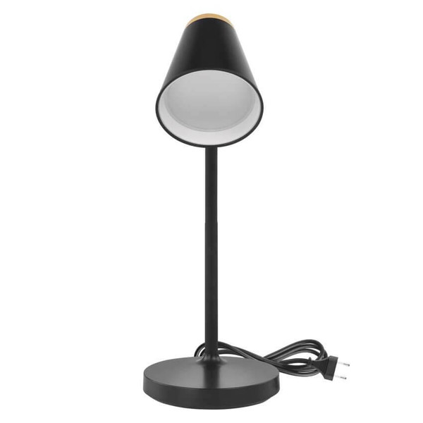 Emos LED Schreibtischleuchte 4,5W neutralweiss 4000K Schwarz 13x13cm Z7641B