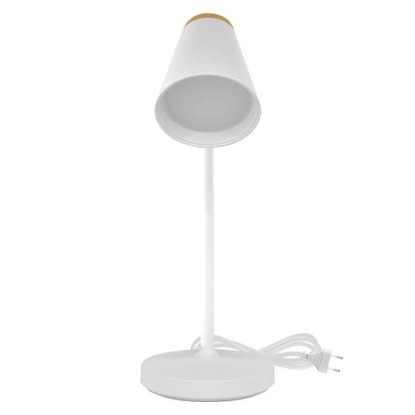 Emos LED Schreibtischleuchte 4,5W neutralweiss 4000K Weiß 13x13cm Z7641W