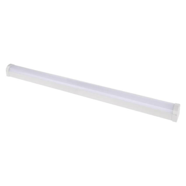 Emos LED Lichtleiste Pano 40W einstellbar neutralweiss 4000K Weiß Stahl 120cm ZAB102