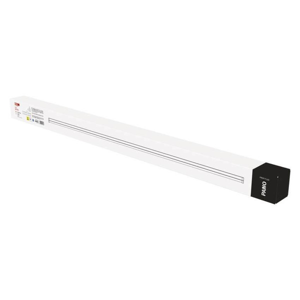 Emos LED Lichtleiste Pano 40W einstellbar neutralweiss 4000K Weiß Stahl 120cm ZAB102
