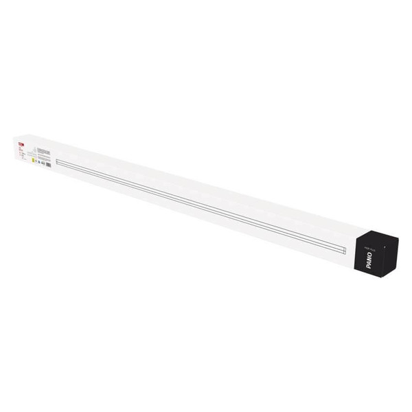 Emos LED Lichtleiste Pano 50W einstellbar neutralweiss 4000K Weiß Stahl 150cm ZAB103