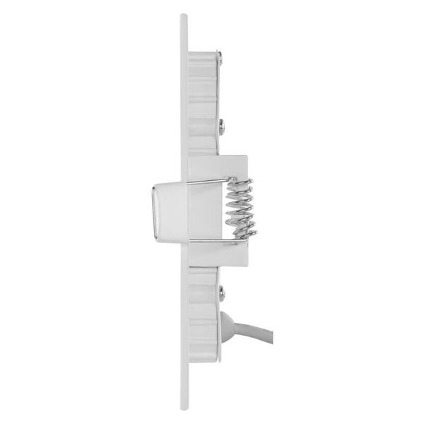 Emos LED Einbaustrahler Nexxo 7W warmweiss 3000K Weiß Aluminium 12x12cm ZD2124