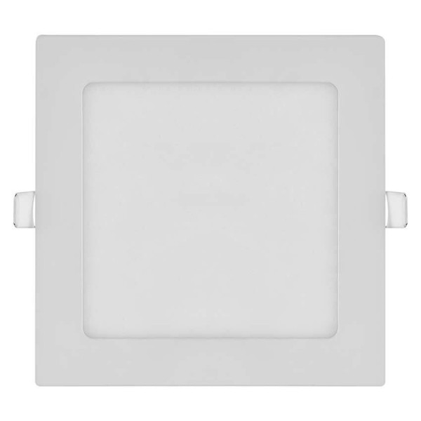 Emos LED Einbaustrahler Nexxo 12,5W warmweiss 3000K Weiß Aluminium 17x17cm ZD2134
