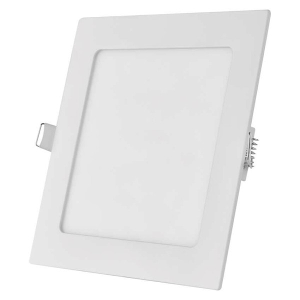 Emos LED Einbaustrahler Nexxo 18W warmweiss 3000K Weiß Aluminium 22,5x22,5cm ZD2144