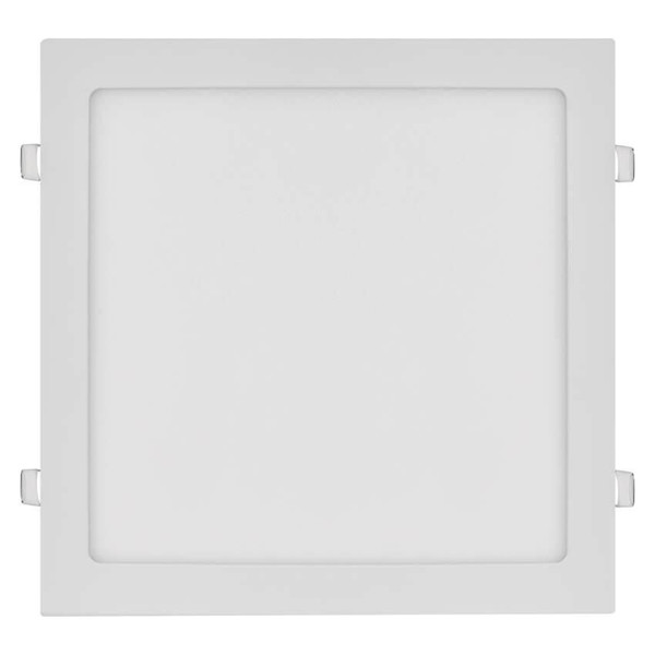 Emos LED Einbaustrahler Nexxo 25W neutralweiss 4000K Weiß Aluminium 30x30cm ZD2155