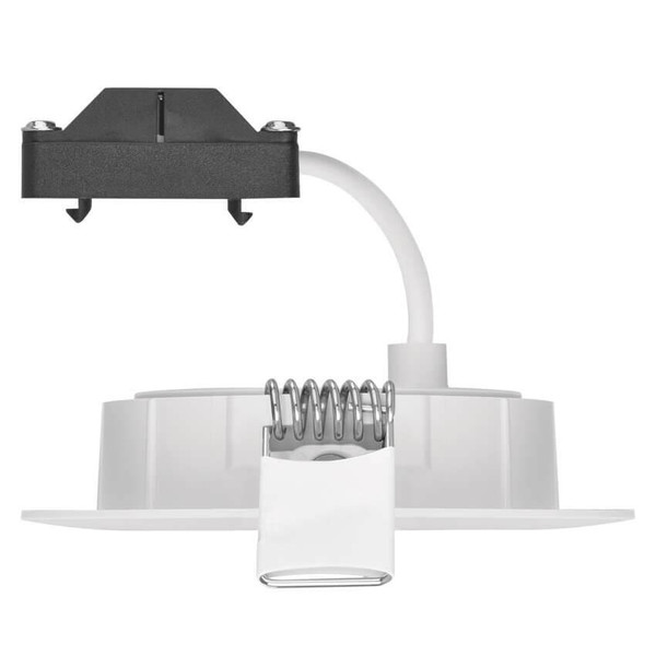 Emos LED Einbaustrahler Simmi 5W warmweiss 3000K Weiß Ø9cm ZD3121