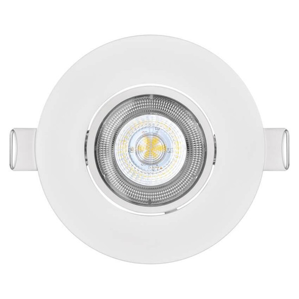 Emos LED Einbaustrahler Simmi 5W warmweiss 3000K Weiß Ø9cm ZD3121