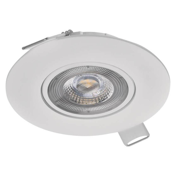Emos LED Einbaustrahler Simmi 5W neutralweiss 4000K Weiß Ø9cm ZD3122