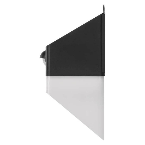 Emos LED Solar-Fluter Lunis 220lm neutralweiss 4000K Bewegungsmelder Akku IP65 Schwarz 14x10cm ZG151S