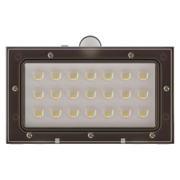 Emos LED Solar-Fluter Brixo 350lm neutralweiss 4000K Bewegungsmelder Akku IP65 Weiß ZG161S