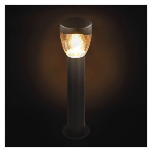Emos LED Wegeleuchte Arteo IP44 Anthrazit Edelstahl 12x12cm ZGA0A0P