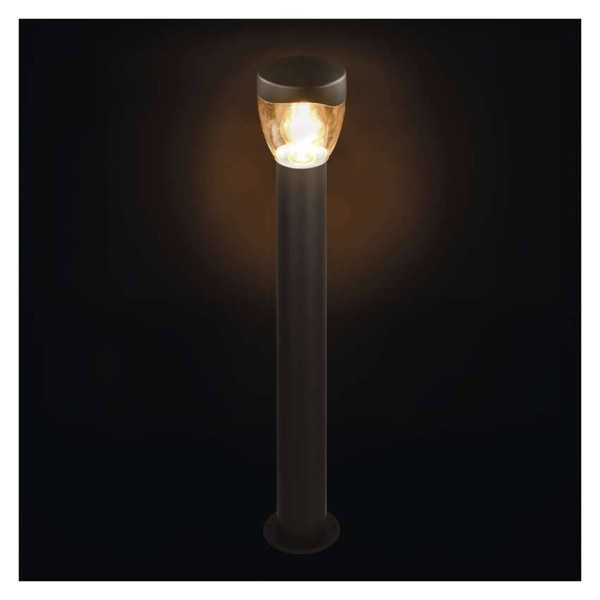Emos LED Wegeleuchte Arteo IP44 Anthrazit Edelstahl 12x12cm ZGA0C0P
