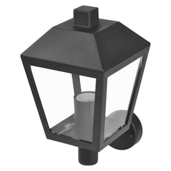 Emos LED Gartenstrahler Adenia IP44 Schwarz Aluminium 20x15cm ZGB010P