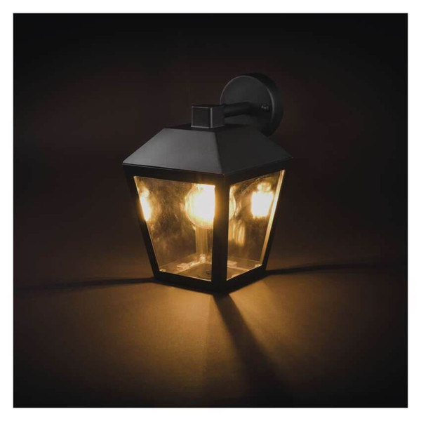 Emos LED Gartenstrahler Adenia IP44 Schwarz Aluminium 18x15cm ZGB020P