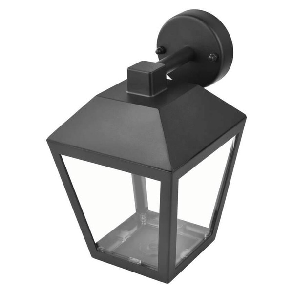 Emos LED Gartenstrahler Adenia IP44 Schwarz Aluminium 18x15cm ZGB020P