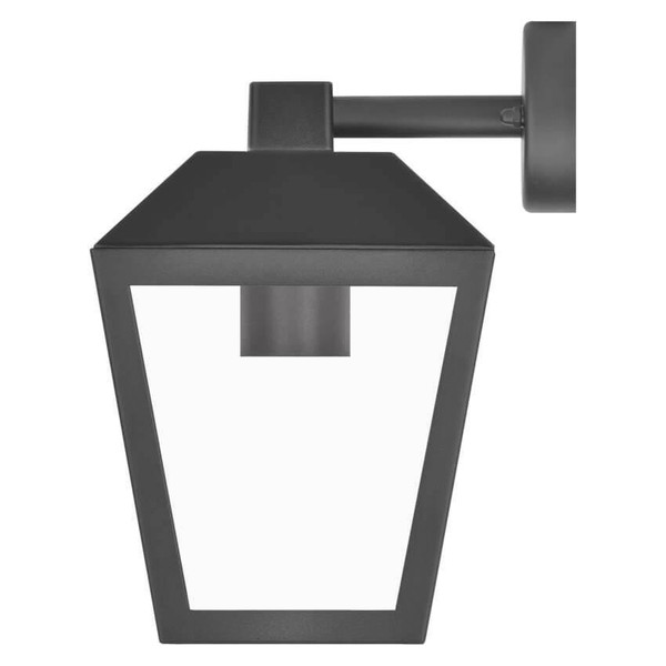 Emos LED Gartenstrahler Adenia IP44 Schwarz Aluminium 18x15cm ZGB020P