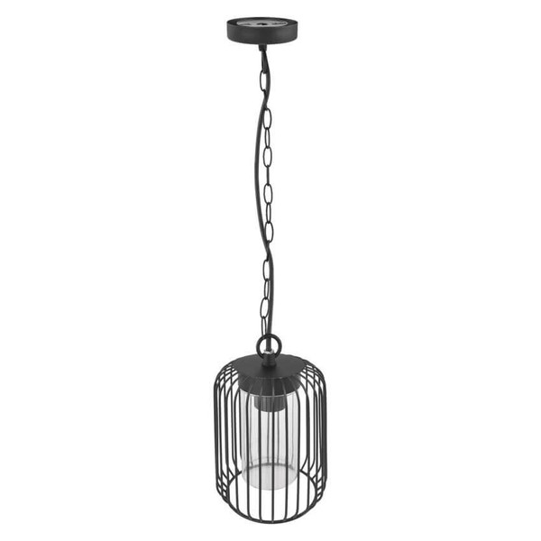 Emos LED Gartenstrahler Salvia IP44 Schwarz Stahl 16x16cm ZGD070P