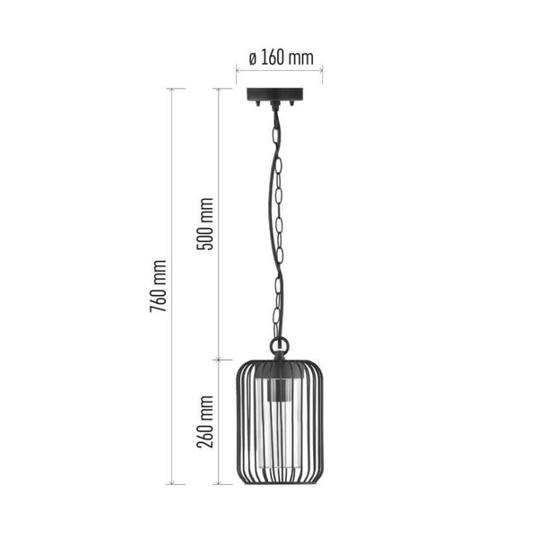 Emos LED Gartenstrahler Salvia IP44 Schwarz Stahl 16x16cm ZGD070P