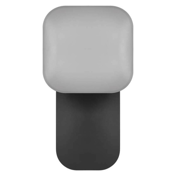Emos LED Gartenstrahler Nika 12,5W warmweiss 3000K IP44 Anthrazit Aluminium 12x12cm ZGE014L