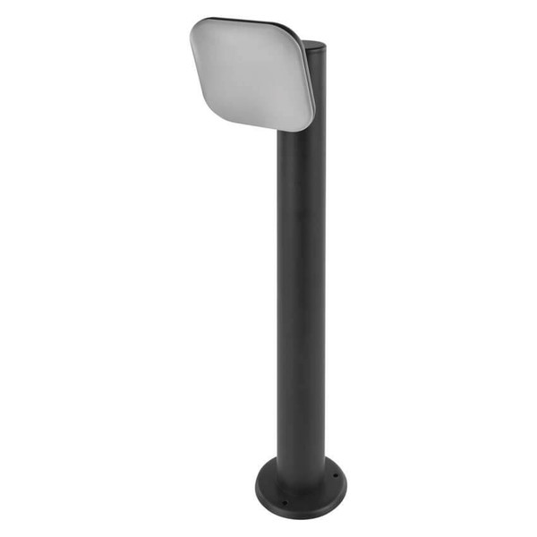 Emos LED Wegeleuchte Nika 12,5W warmweiss 3000K IP44 Anthrazit Aluminium 12x12cm ZGE0A4L