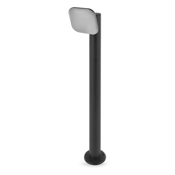 Emos LED Wegeleuchte Nika 12,5W warmweiss 3000K IP44 Anthrazit Aluminium 12x12cm ZGE0C4L