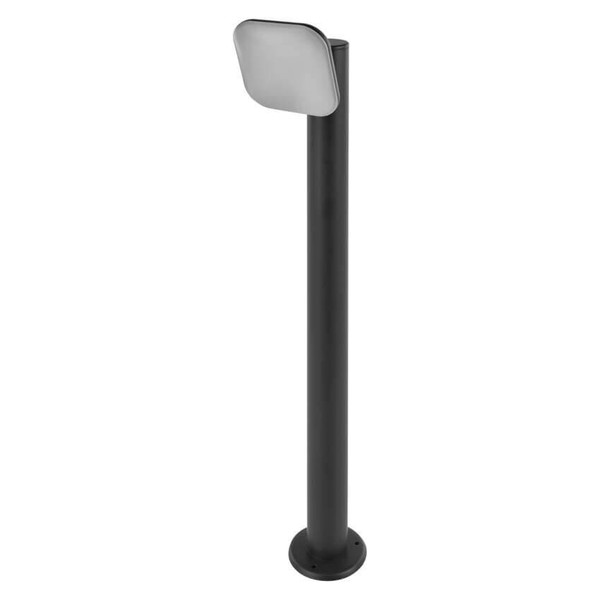 Emos LED Wegeleuchte Nika 12,5W warmweiss 3000K IP44 Anthrazit Aluminium 12x12cm ZGE0C4L