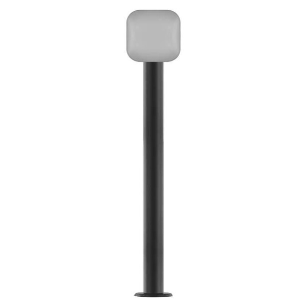 Emos LED Wegeleuchte Nika 12,5W warmweiss 3000K IP44 Anthrazit Aluminium 12x12cm ZGE0C4L