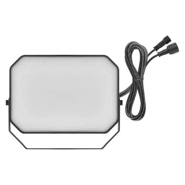 Emos LED Außenstrahler Set GoSmart Erweiterungsset RGBIC 4W CCT warm-/tageslichtweiss 3000K/6500K dimmbar WiFi IP65 Schwarz ZIW181R