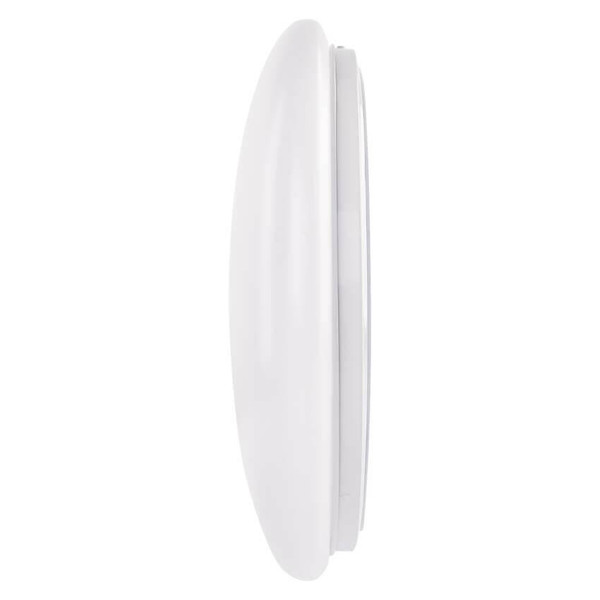 Emos LED Deckenleuchte Fioni 18W neutralweiss 4000K IP44 Weiß Stahl Ø33cm ZM1121