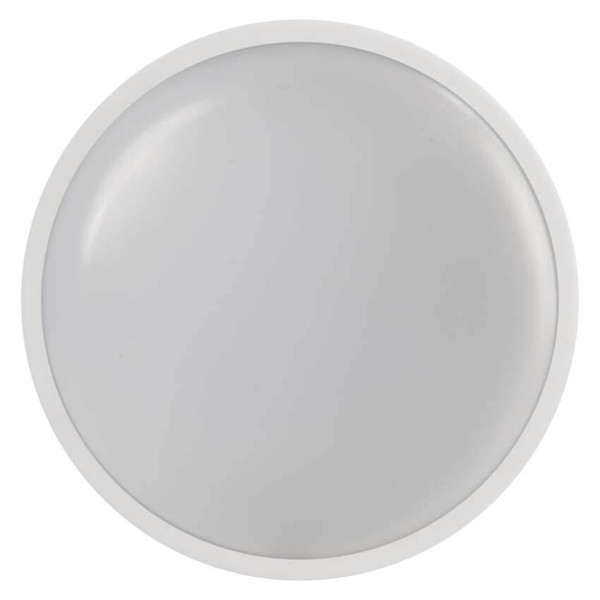 Emos LED Wandleuchte Qari 20W neutralweiss 4000K IP65 Weiß Ø22cm ZM3010