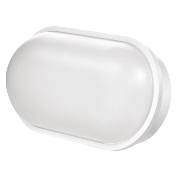 Emos LED Wandleuchte Qari 20W neutralweiss 4000K IP65 Weiß 27x14,5cm ZM3020