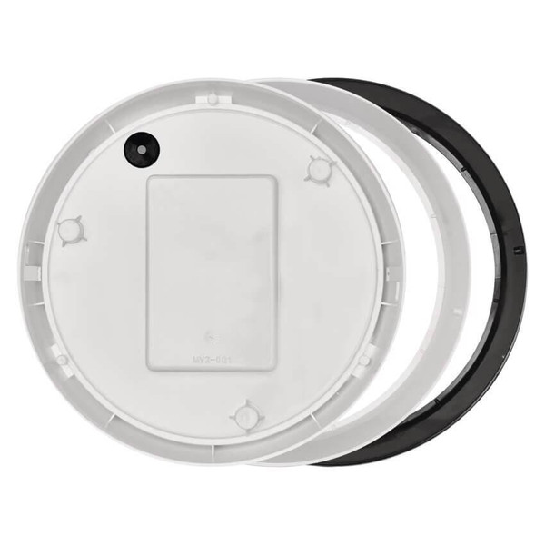 Emos LED Wandleuchte Zuri 14W neutralweiss 4000K IP54 Schwarz Weiß Ø21,5cm ZM3230