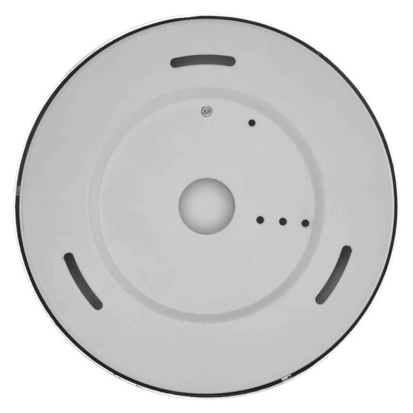Emos LED Anbauleuchte, Deckenleuchte Nexxo 12,5W CCT warm-/neutralweiss 3000K/3500K/4000K Weiß Stahl Ø17cm ZM5133