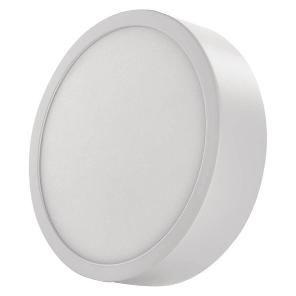 Emos LED Anbauleuchte, Deckenleuchte Nexxo 12,5W neutralweiss 4000K Weiß Stahl Ø17cm ZM5135