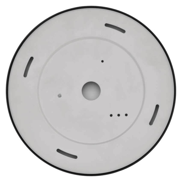 Emos LED Anbauleuchte, Deckenleuchte Nexxo 21W CCT warm-/neutralweiss 3000K/3500K/4000K Schwarz Stahl Ø22,5cm ZM5343
