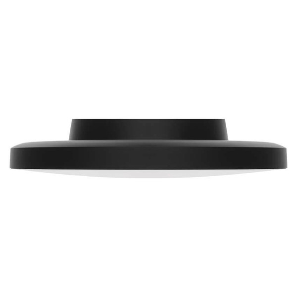Emos LED Anbauleuchte, Deckenleuchte Dioni 15W CCT warm-/neutral-/tageslichtweiss 3000K/4000K/5700K IP55 Schwarz Ø28cm ZM7153