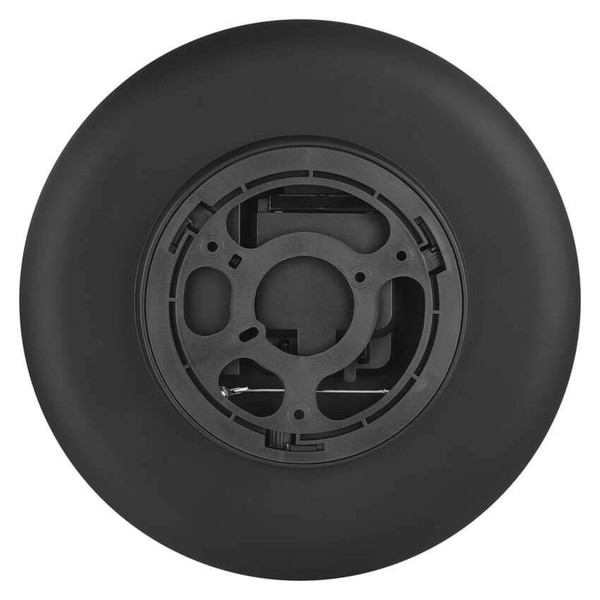 Emos LED Anbauleuchte, Deckenleuchte Dioni 15W CCT warm-/neutral-/tageslichtweiss 3000K/4000K/5700K IP55 Schwarz Ø28cm ZM7153