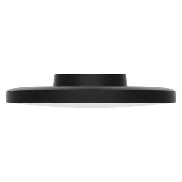 Emos LED Anbauleuchte, Deckenleuchte Dioni 18W CCT warm-/neutral-/tageslichtweiss 3000K/4000K/5700K IP55 Schwarz Ø36cm ZM7154